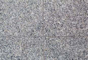 Background of gray marble tiles, general plan, stone wall