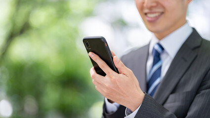 スマートフォン・ビジネスマン