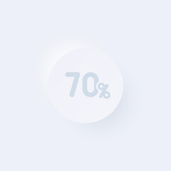 70% - Sticker