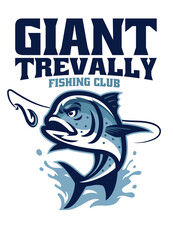 giant trevally fishing club logo