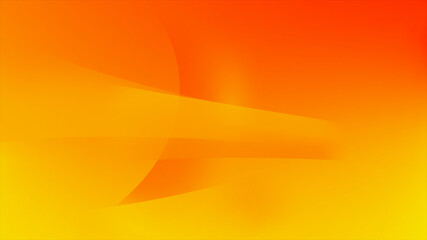 オレンジ色の幾何学模様の抽象波形背景イメージ - obrazy, fototapety, plakaty