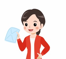 若いきれいなお母さん