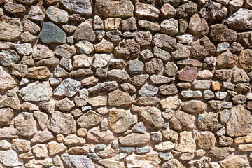 rustic stone wall for texture