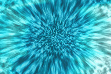 Fototapeta na wymiar Abstract creative, exploring colourful tie-dye pattern on blue background.