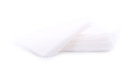 gauze, medical isolated on white background