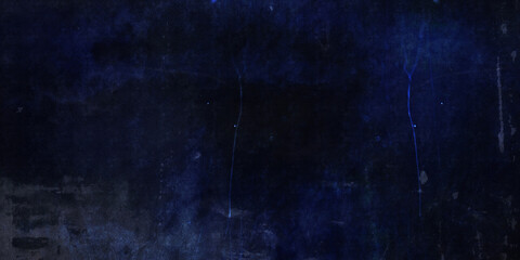 Denim Blue Textured Grunge Background. Dark abstract texture with elements of subtle light and bubbles