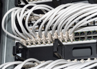 UTP Cat5e Cable with patch panel