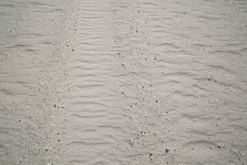 Fragment of a river sand embankment.