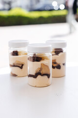 
tiramesu in a jar