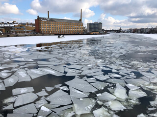 Berlin Schöneweide, Frozen Spree