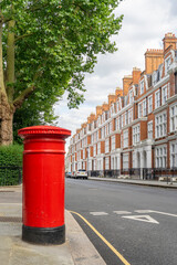 Fototapeta na wymiar July 2020. London. Street scene , South Kensington London England