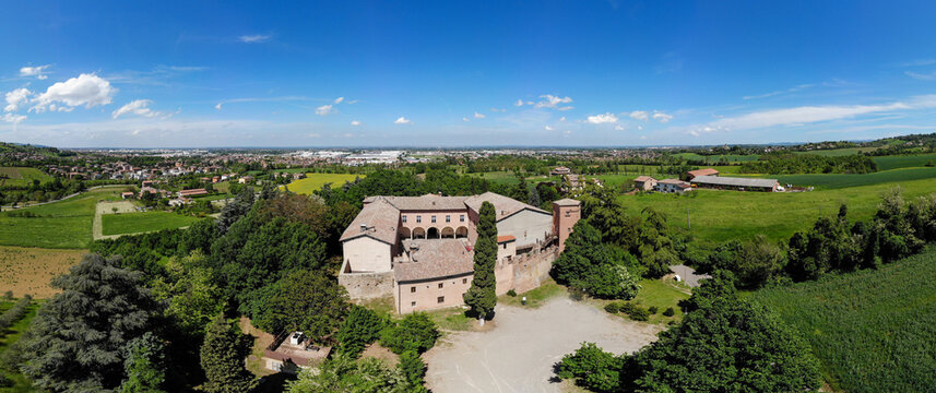 castle of spezzano medieval fortress Maranello di Modena