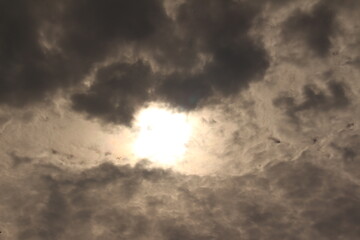 sun and clouds