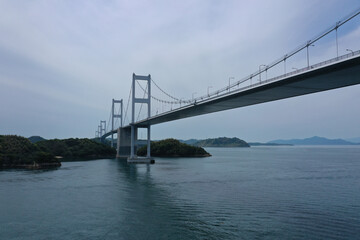 愛媛県今治市　来島海峡大橋