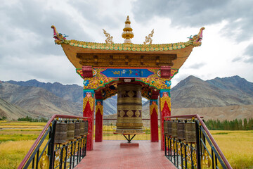 Monastery, Ladakh - obrazy, fototapety, plakaty