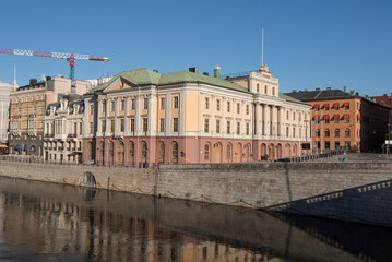Obraz premium The Ministry for Foreign Affairs building in Stockholm