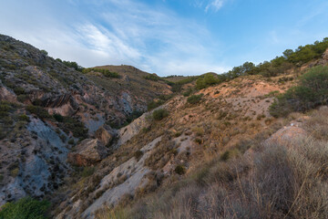 mountainous landscape in southern Spain