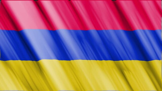 Armenia flag is a professionally designed fine silk fabric