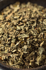 Dry Organic Basil Spice
