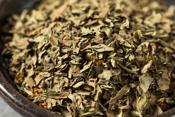 Dry Organic Basil Spice