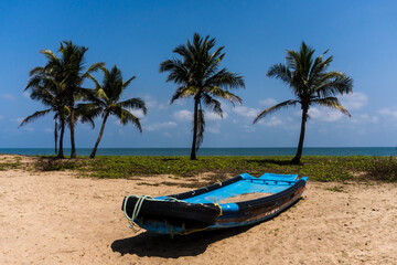 Obraz na płótnie Canvas Pillayarkuppam Big Beach of Pondicherry