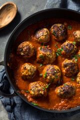 Homemade Healthy Italian Turkey Meatballs