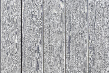 Naklejka premium Gray wooden textured painted background of wood plank wall