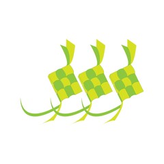 ketupat eid vector design