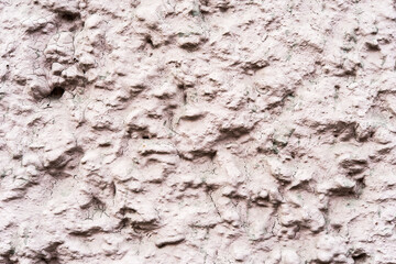 Painted rough wall. Close up view