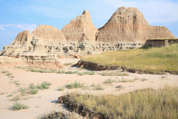 Badlands National Park in South Dakota, USA