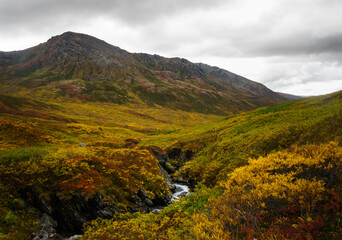 autumn in the mountains