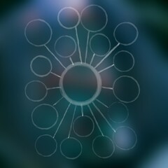 abstract background with circles