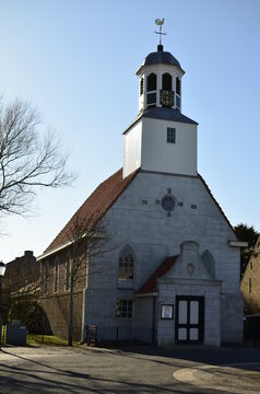 Little church in the island of Texel