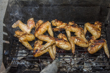 Fried,Roast chicken wings
