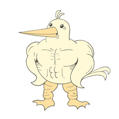 Muscle bird draw