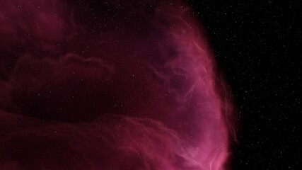 nebula gas cloud in deep outer space, abstract colorful background