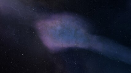 nebula gas cloud in deep outer space, abstract colorful background