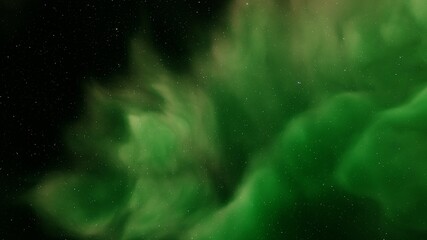 nebula gas cloud in deep outer space, abstract colorful background