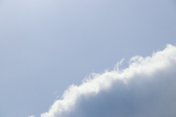 dramatic cloudy blue sky heaven air