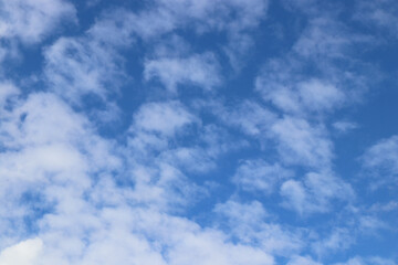 dramatic cloudy blue sky heaven air