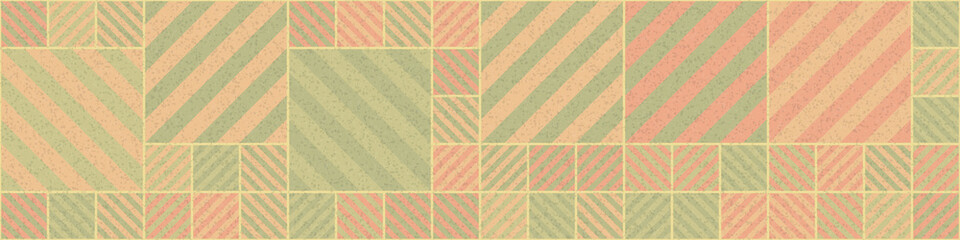 Fototapeta premium Abstract Geometric Pattern generative computational art illustration