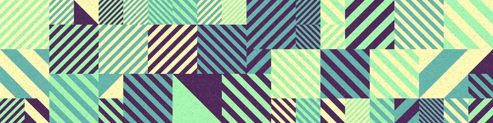 Obraz premium Abstract Geometric Pattern generative computational art illustration