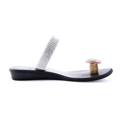 Fashion shoes on white scene