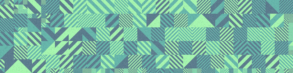 Abstract Geometric Pattern generative computational art illustration