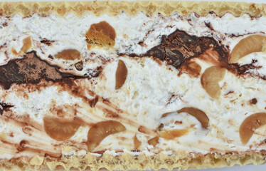 Halvita,Nougat with almonds and chocolate