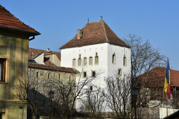 Fototapeta premium Romania, Bistrita, ,Coopers Tower,Turnul Dogarilor 
