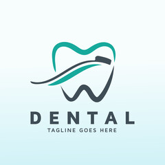 online dental guard service logo design templates