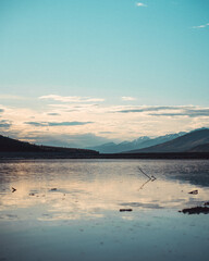 lake in mountains