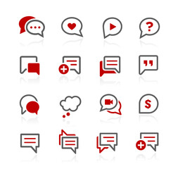 Bubble Icon Set - Redico Series