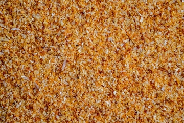 Closeup of Garlic powder